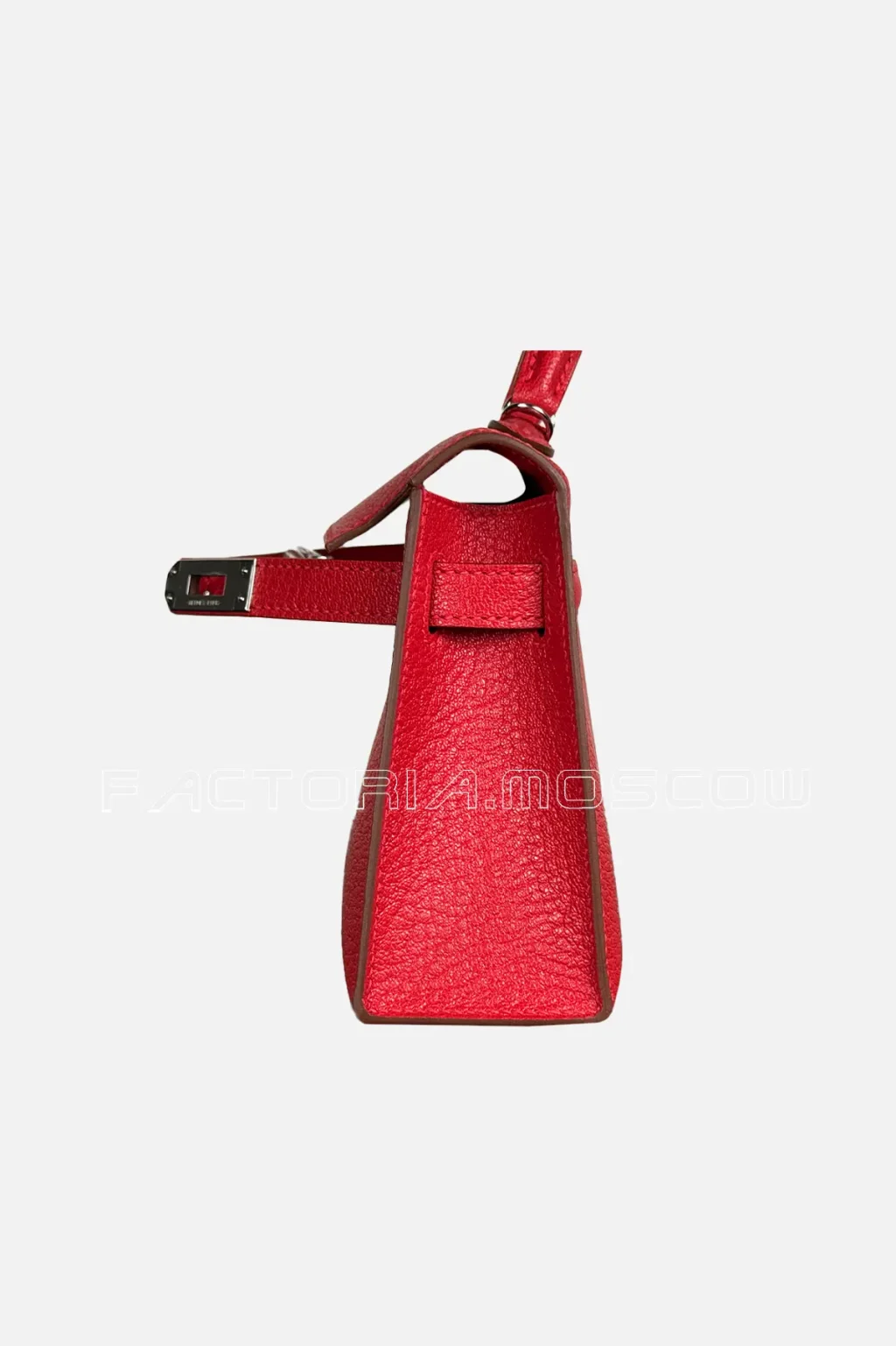 Hermes Kelly Mini 20 Chèvre Colour Rouge Casaque PHW