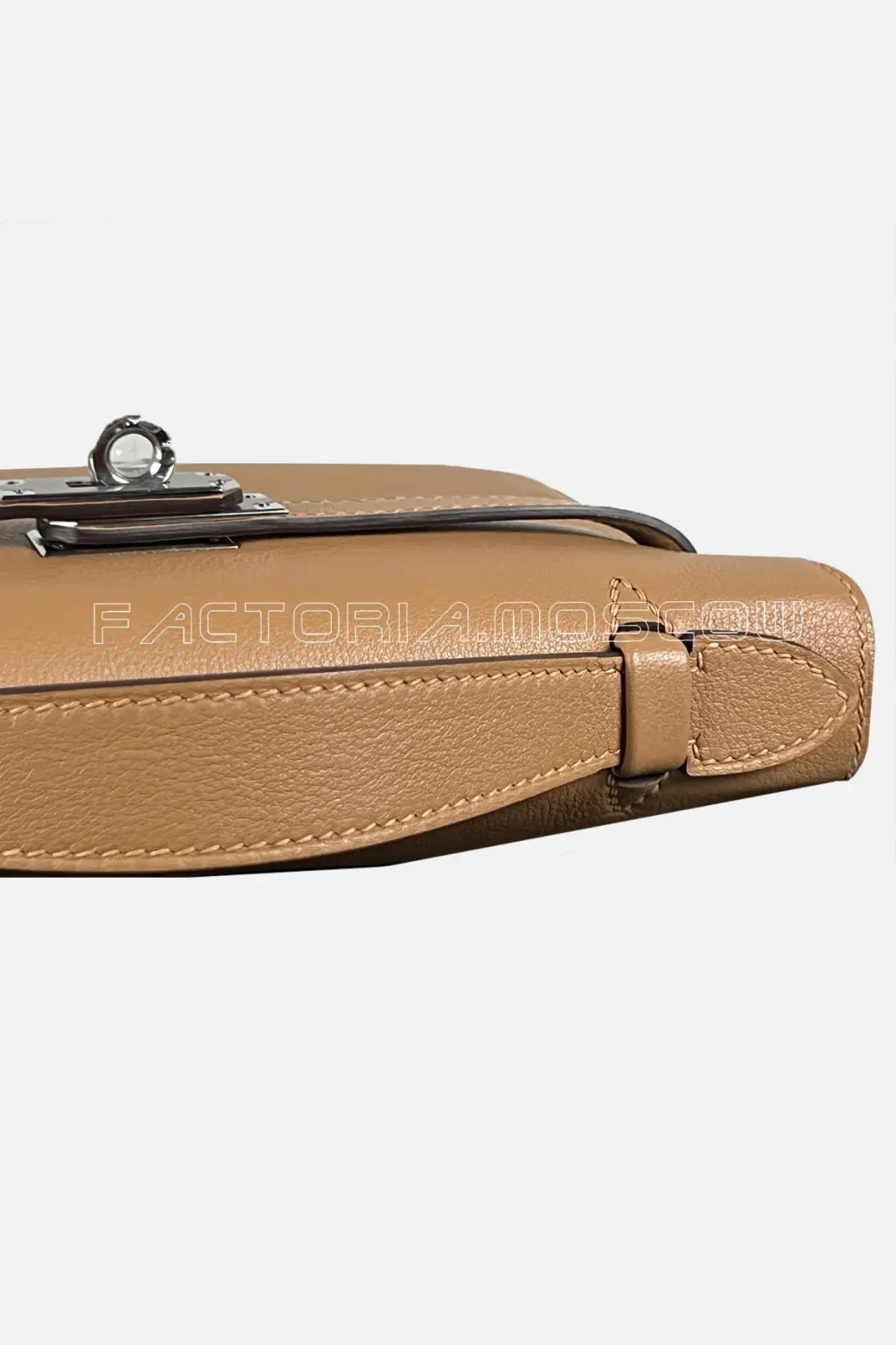 Hermes Kelly Pouchette Swift Colour Beige De Weimar PHW