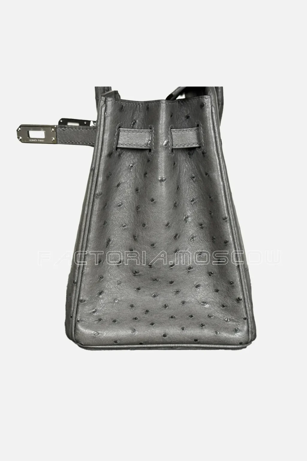 Hermes Birkin 25 Ostrich Colour Gris Etain PHW