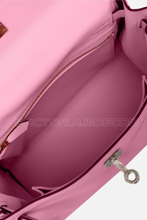 Hermes Kelly Retourne 28 Swift Mauve Sylvestre PHW
