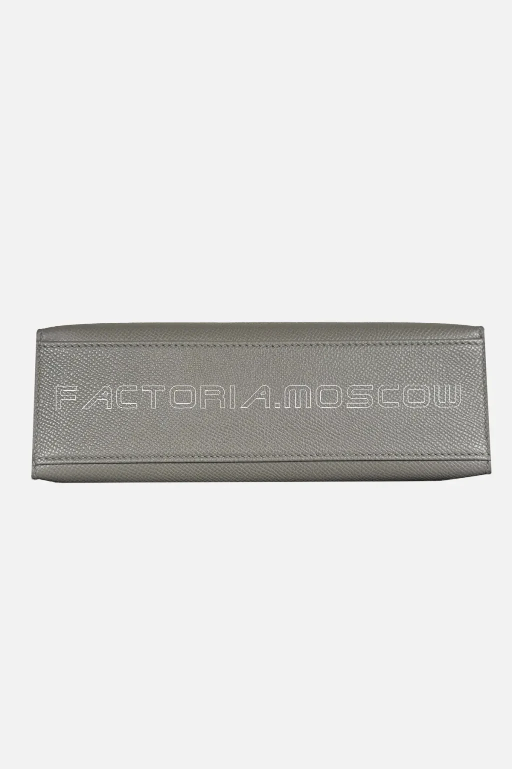 Hermes Kelly Pouchette Epsom Colour Gris Meyer GHW