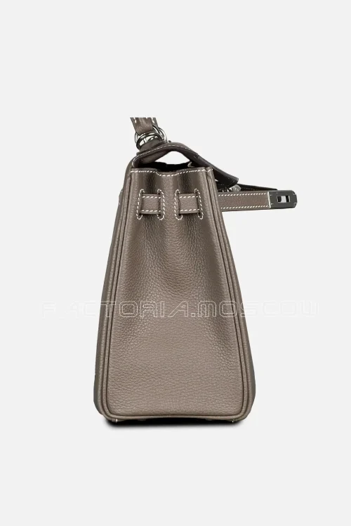 Hermes Kelly Retourne 25 Togo Colour Etoupe PHW