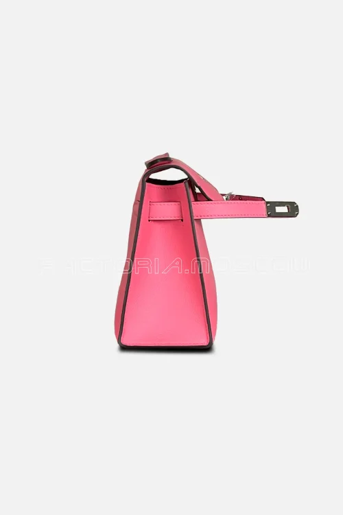 Hermes Kelly Pouchette Swift Colour Rose Azalee PHW