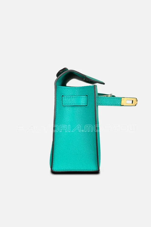 Hermes Kelly Pouchette Epsom Colour Blue Paon GHW