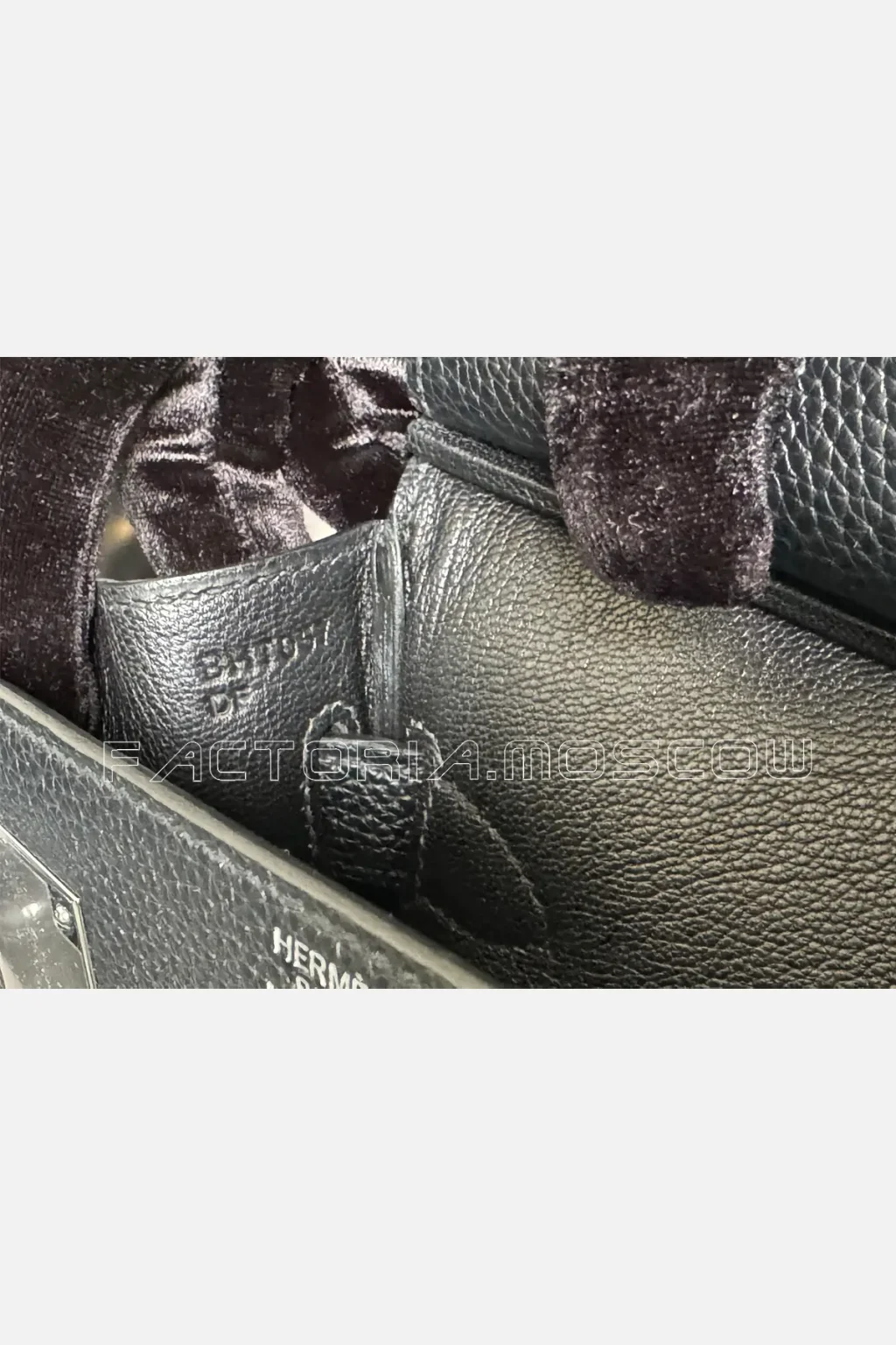 Hermes Hac A Dos PM Black Togo PHW