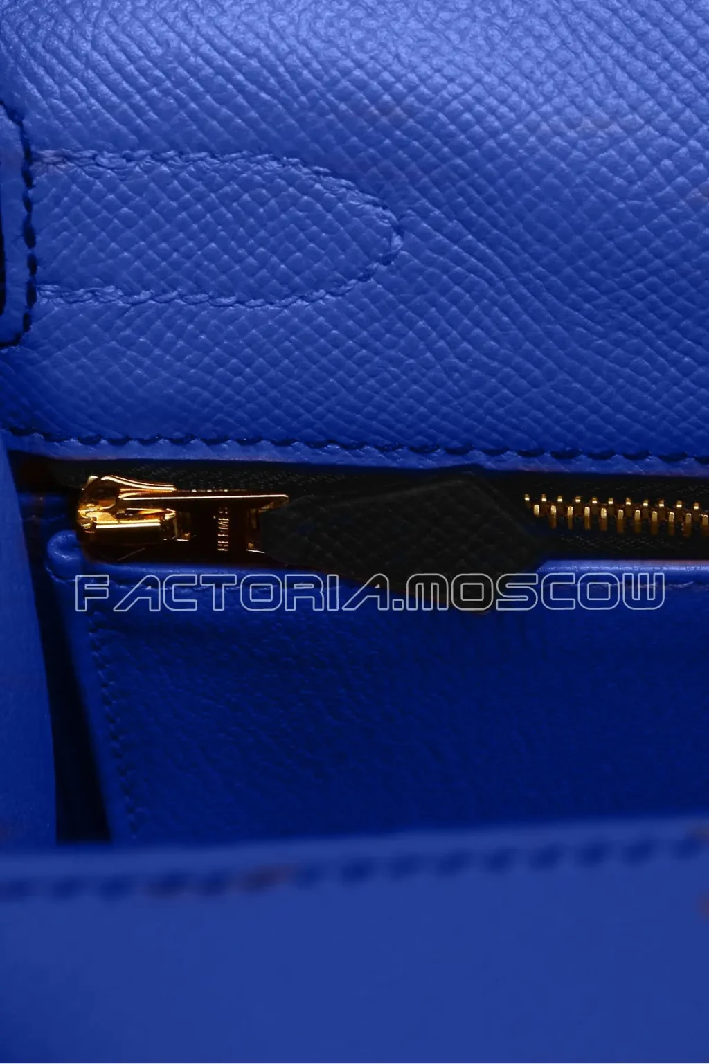 Hermes Kelly Sellier 32 Special Order HSS Epsom Blue Zellige/Black GHW