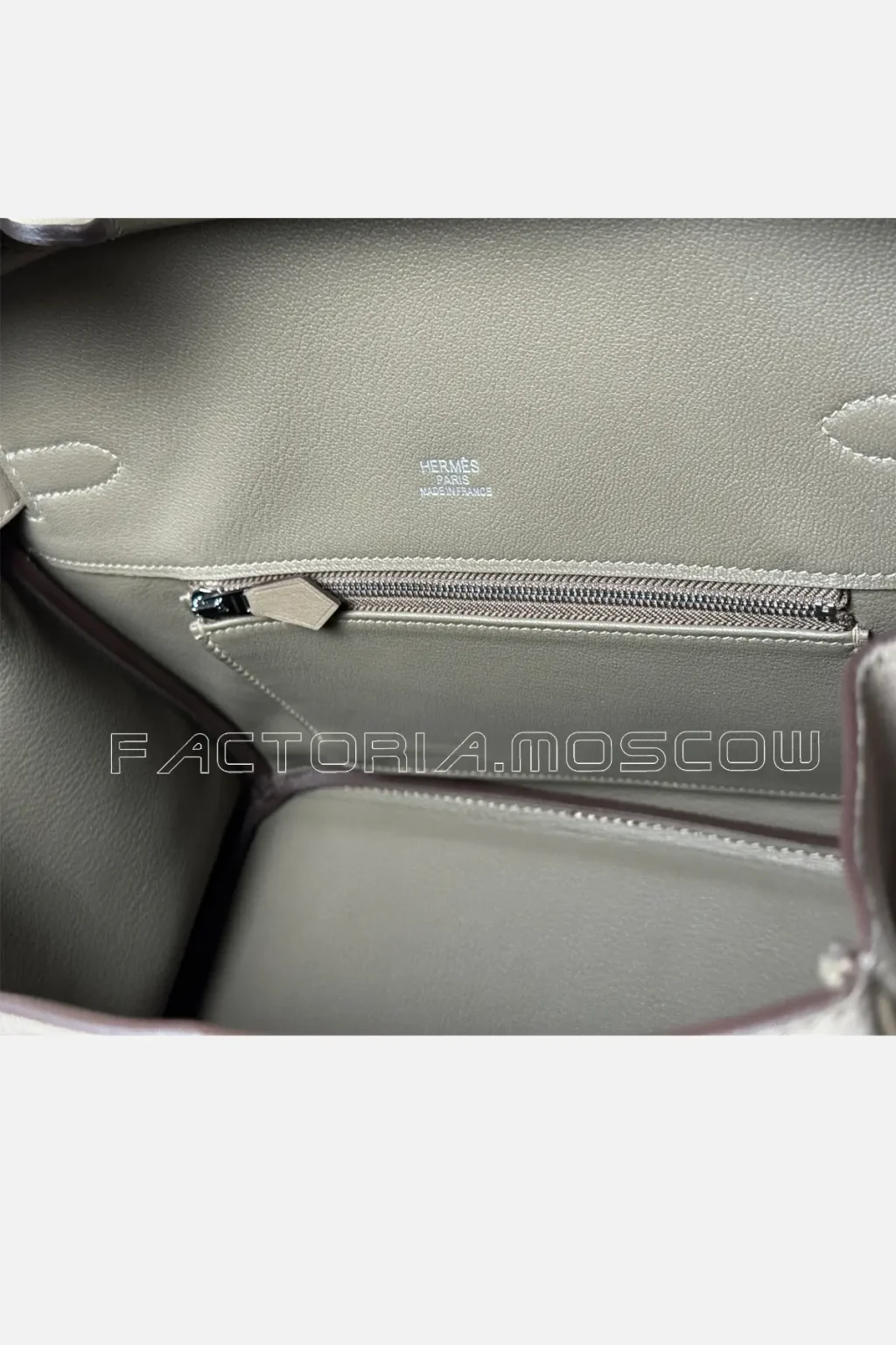 Hermes Birkin 30 Grizzly Colour Gris Caillou/Etoupe PHW