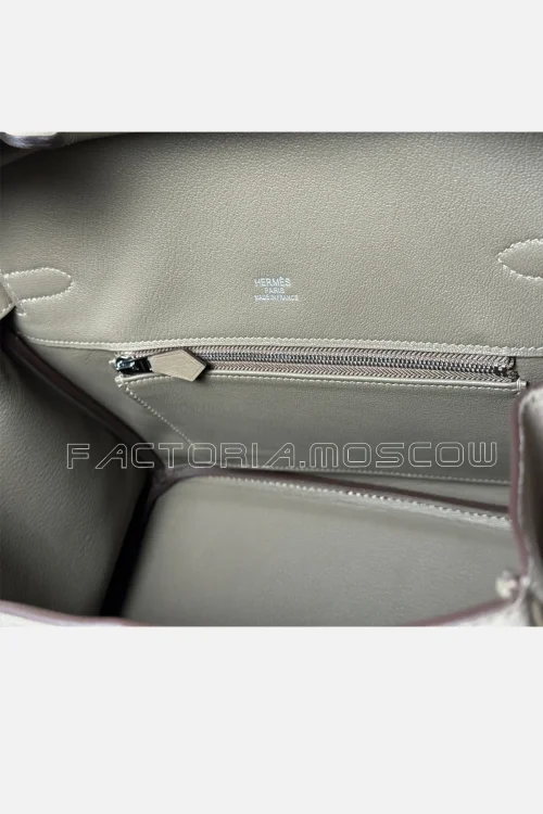 Hermes Birkin 30 Grizzly Colour Gris Caillou/Etoupe PHW