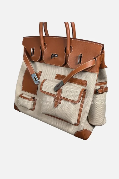 Hermes Birkin HAC 40 Swift/Toile H Colour GHW PHW