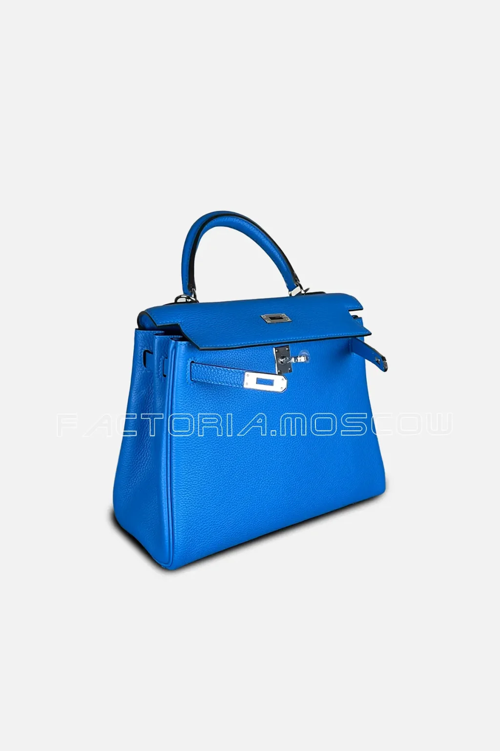 Hermes Kelly Retourne 25 Togo Colour Blue Hydra PHW