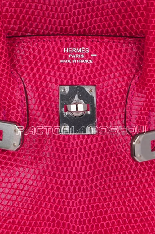 Hermes Birkin 25 Lizard Rose Mexico PHW