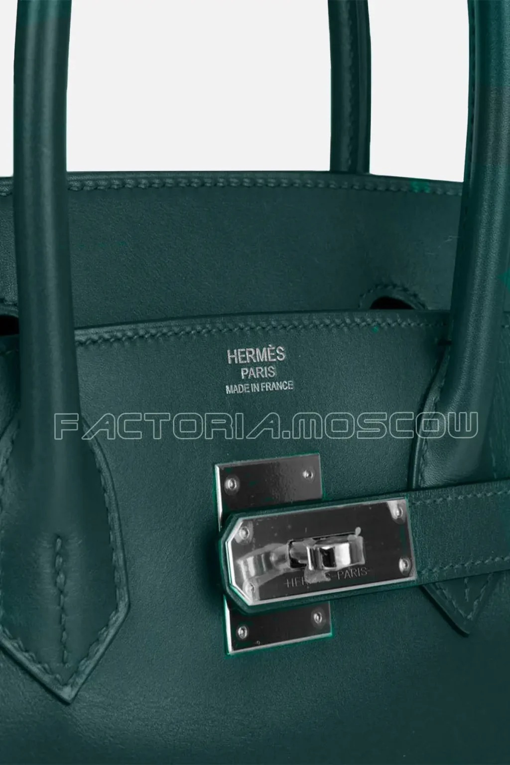 Hermes Birkin 30 Tadelakt Colour Malachite PHW