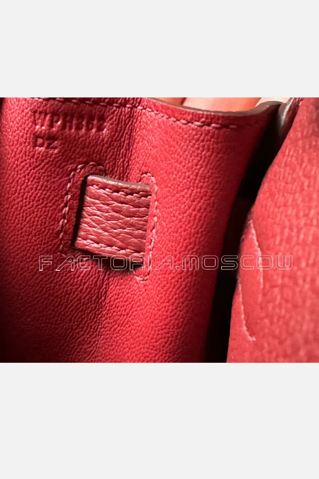 Hermes Kelly Retourne 28 Togo Colour Rouge H PHW