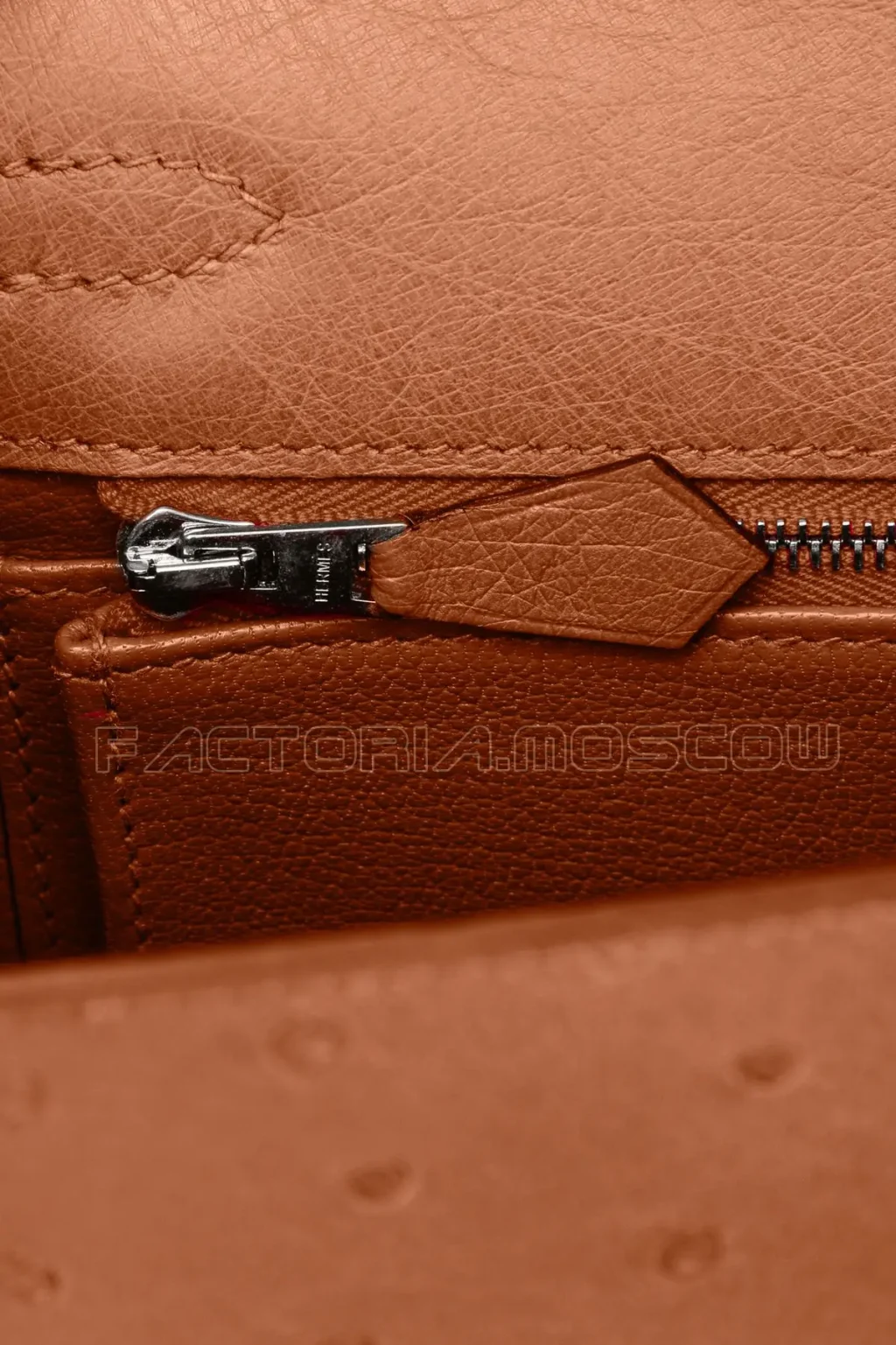 Hermes Kelly Sellier 25 Ostrich Colour GHW PHW