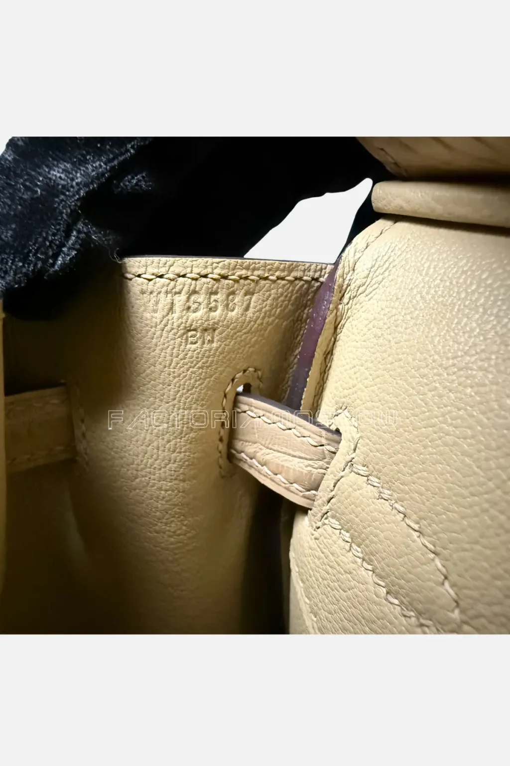 Hermes Birkin Touch 25 Alligator Matte/Togo Colour Trench Hardware PHW