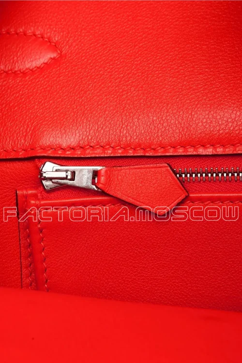 Hermes Birkin 35 Swift Colour Bougainvillea PHW
