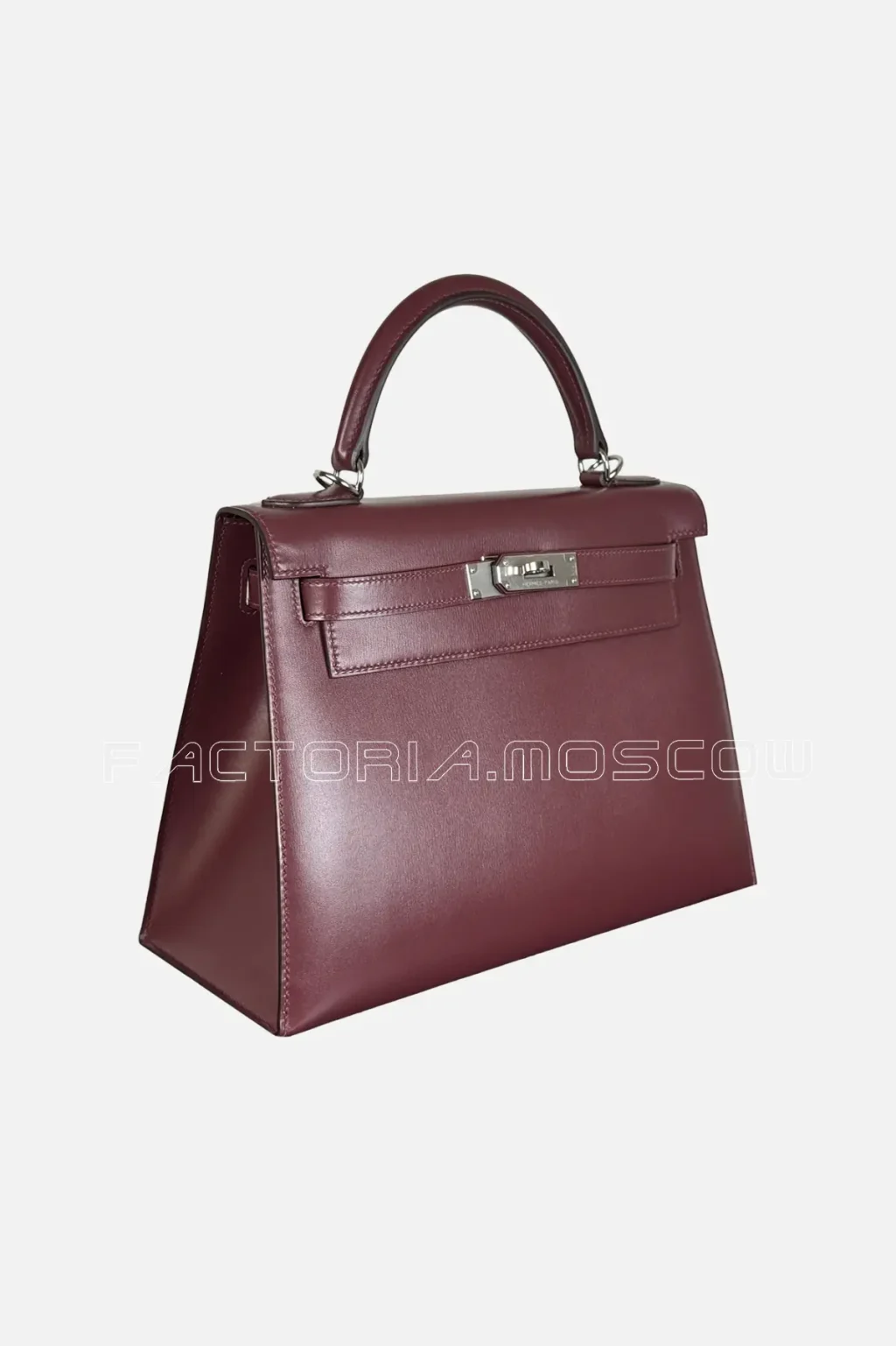 Hermes Kelly Sellier Box Calf Colour Rouge H PHW