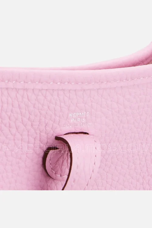 Hermès Evelyne TPM Mini Clemence Mauve Sylvestre PHW