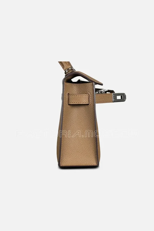 Hermes Kelly Mini 20 Epsom Colour Alezan PHW