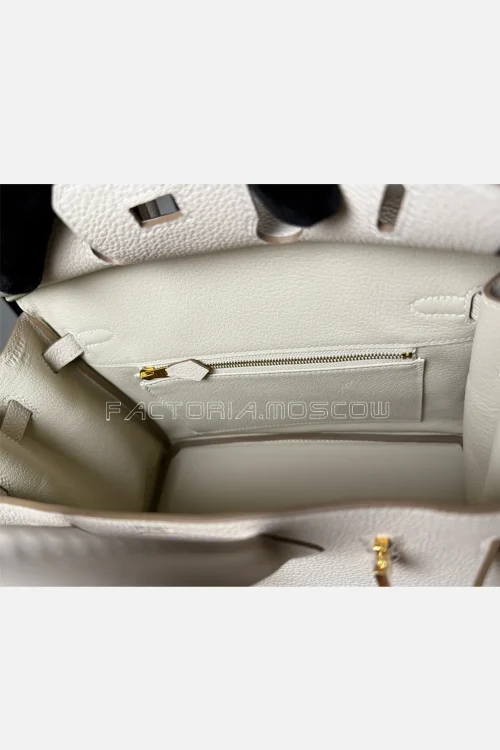 Hermès Birkin 25 Togo Colour Craie Hardware GHW