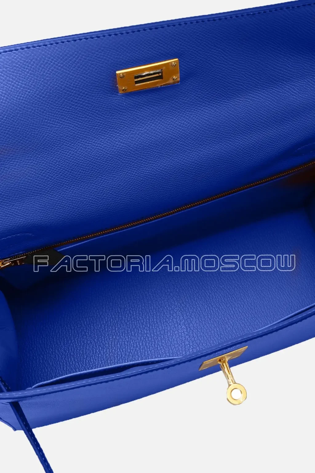 Hermes Kelly Sellier 32 Special Order HSS Epsom Blue Zellige/Black GHW