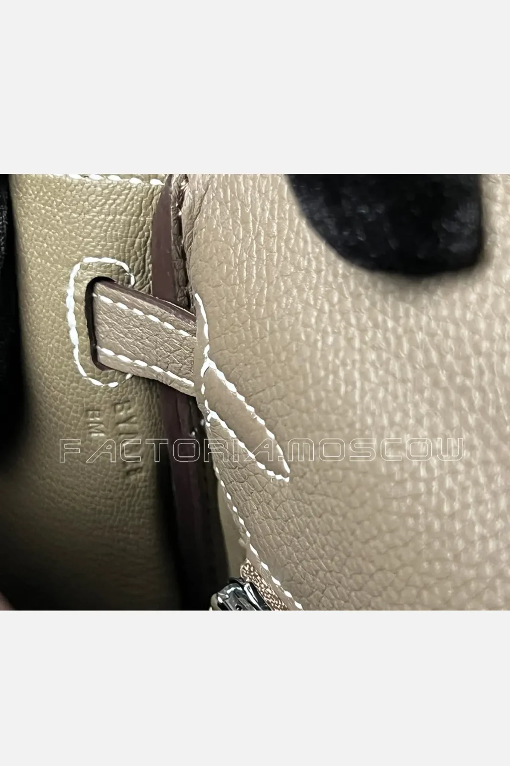 Hermes Kelly Retourne 25 Togo Colour Etoupe PHW