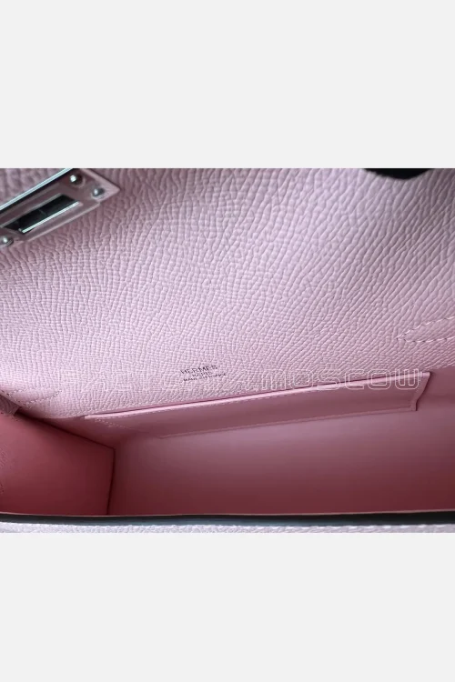 Hermes Kelly Pouchette Epsom Colour Rose Sakura PHW