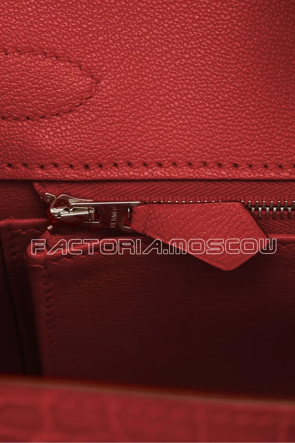 Hermes Birkin 30 Porosus Lisse Colour Braise PHW