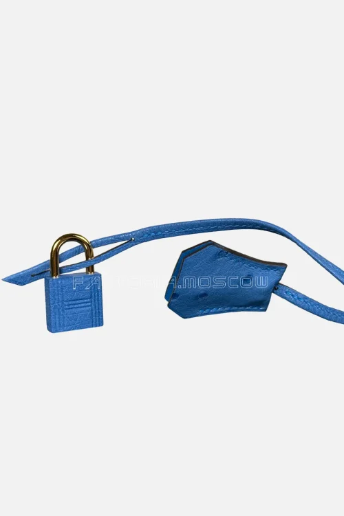 Hermes Birkin 25 Ostrich Colour Blue Zellige Hardware GHW