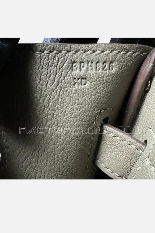 Hermes Birkin 30 Grizzly Colour Gris Caillou/Etoupe PHW