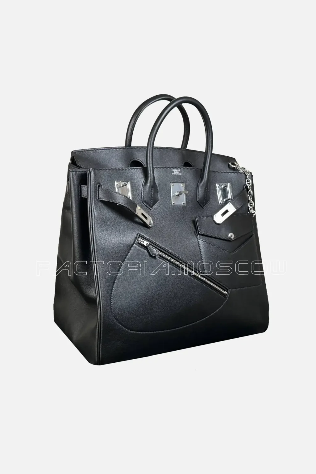Hermès Birkin 40 HAC Rock Black Volupto PHW