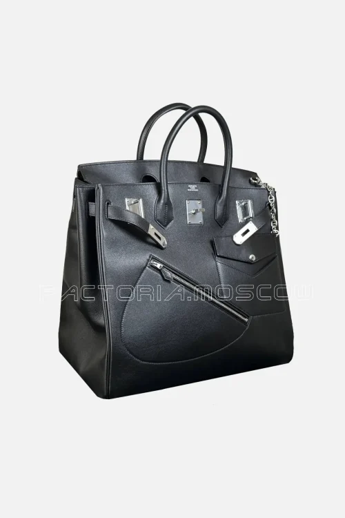 Hermès Birkin 40 HAC Rock Black Volupto PHW