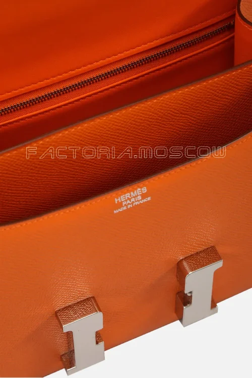 Hermes Constance 24 Epsom Colour Orange PHW