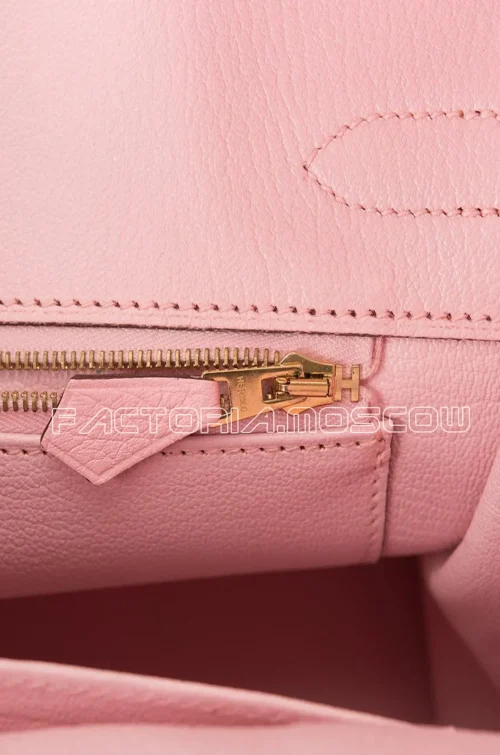 Hermes Birkin 30 Clemence Colour Rose Sakura GHW