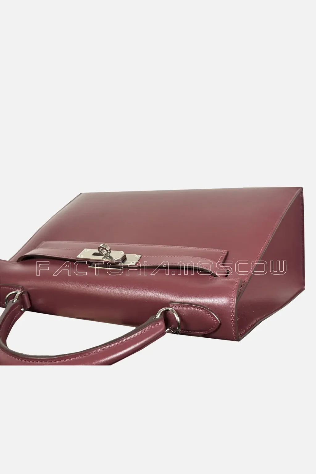Hermes Kelly Sellier Box Calf Colour Rouge H PHW