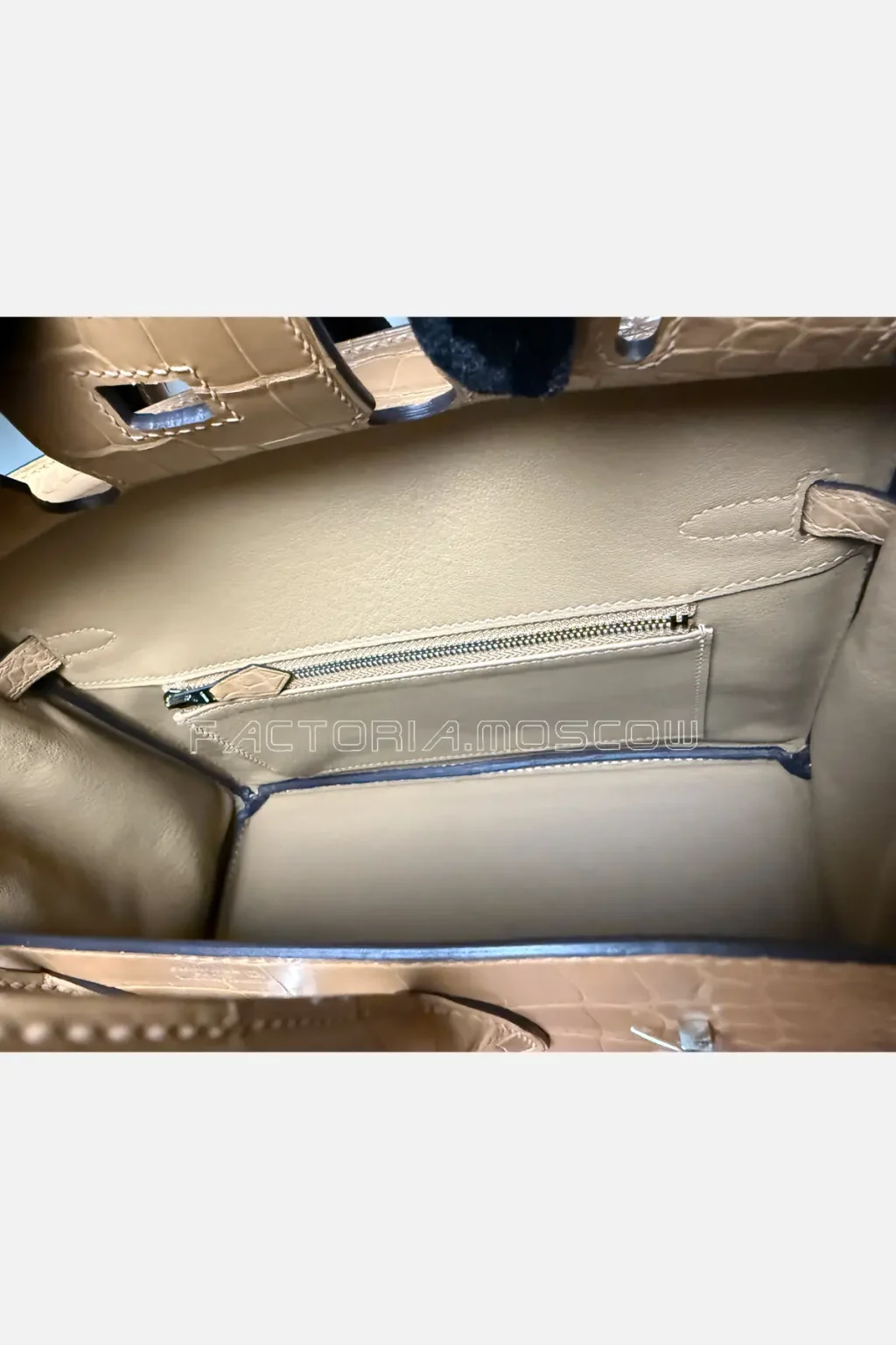 Hermès Birkin 25 Alligator Matte Colour Chai Hardware PHW