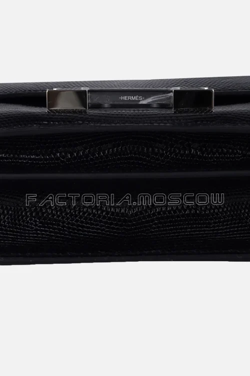 Hermes Constance 18 Lizard Colour Black PHW