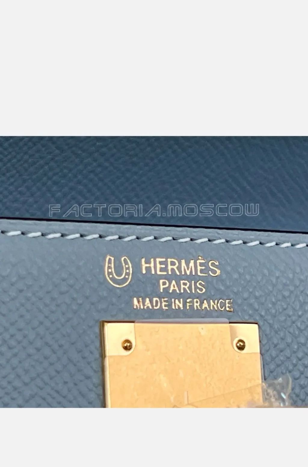 Hermes Kelly Sellier 28 Special Order HSS Epsom Blu Lin/Blue Electric GHW