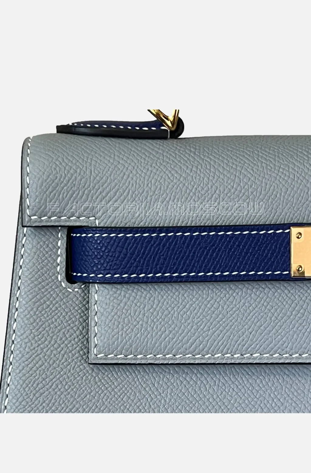 Hermes Kelly Sellier 28 Special Order HSS Epsom Blu Lin/Blue Electric GHW