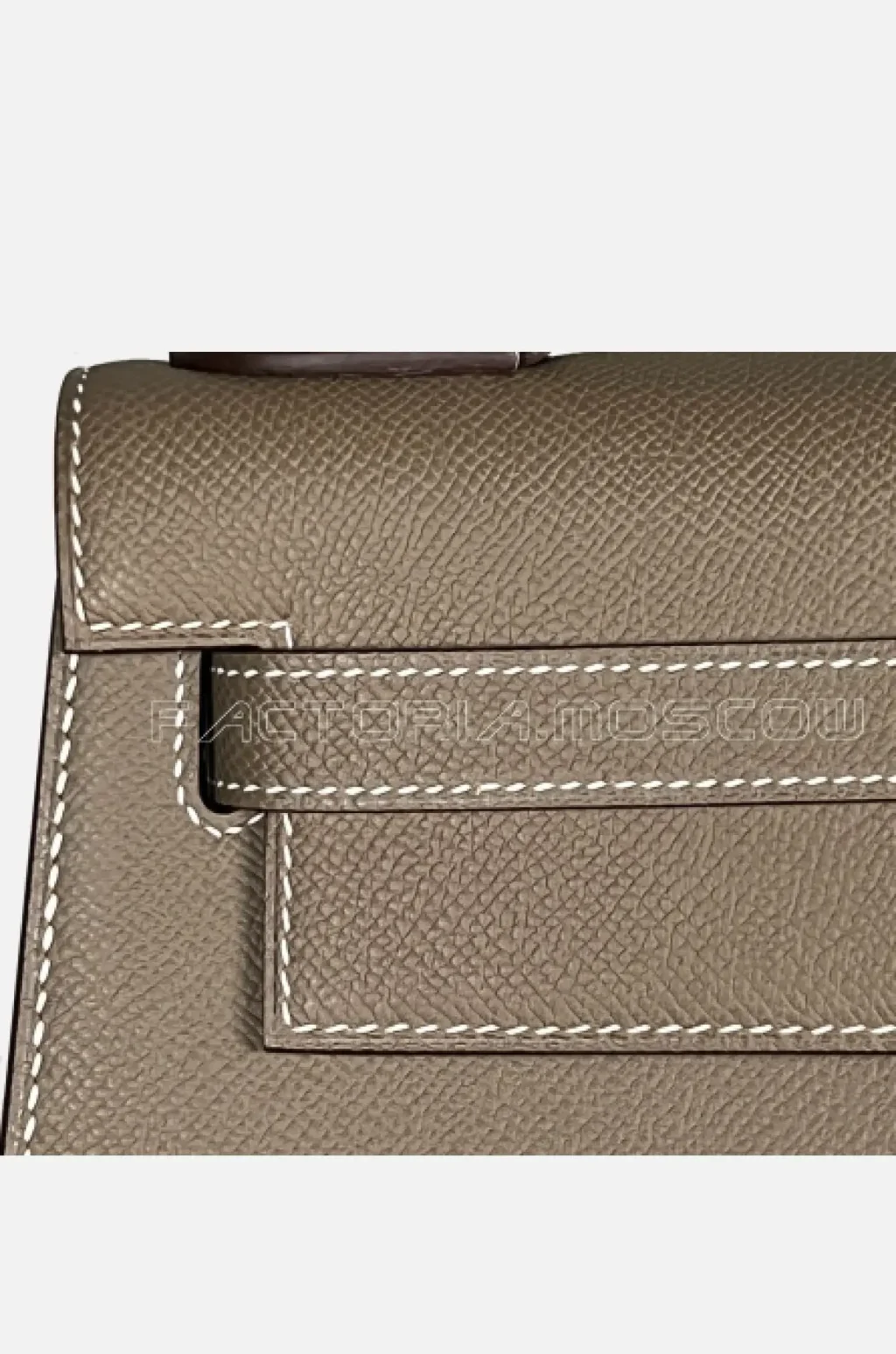 Hermes Kelly Sellier 28 Epsom Etoupe GHW