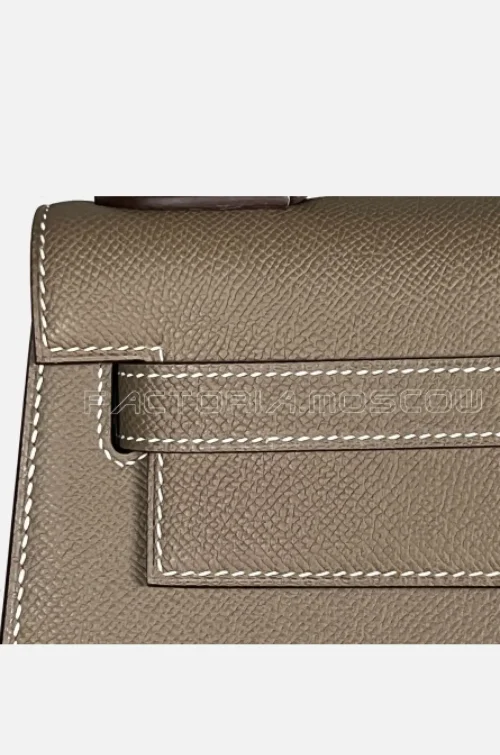 Hermes Kelly Sellier 28 Epsom Etoupe GHW