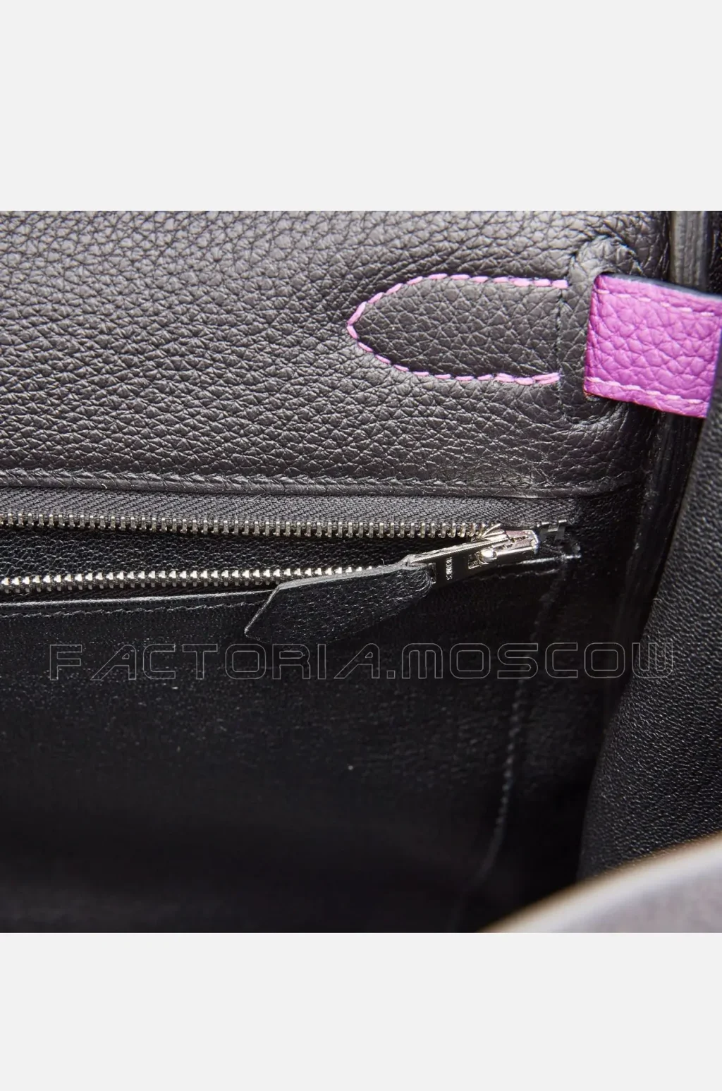 Hermes Kelly Retourne 32 Special Order HSS Togo Black/Anemone PHW