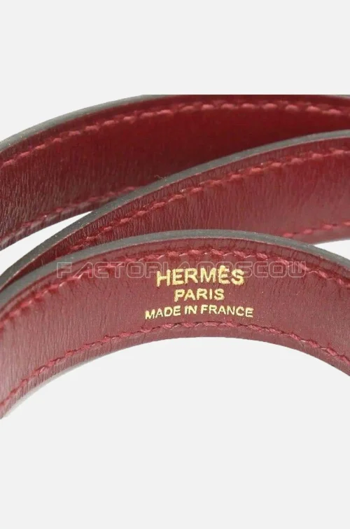 Hermes Kelly Sellier 35 Box Calf Colour Rouge H GHW