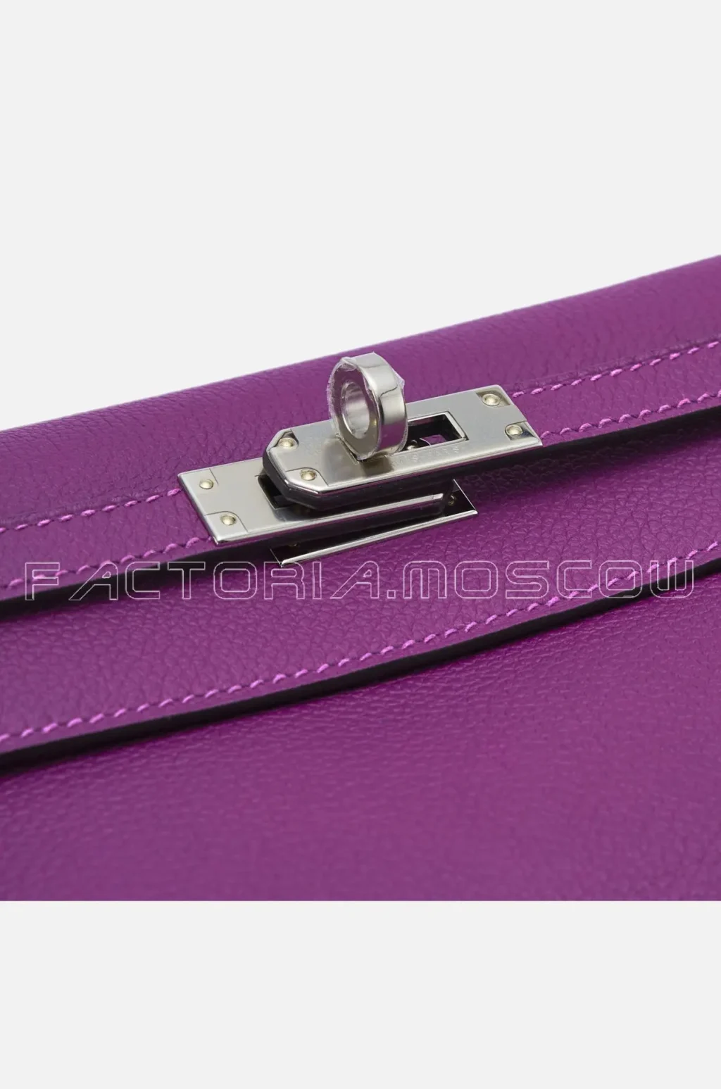Hermes Kelly Danse II Evercolor Colour Anemone PHW