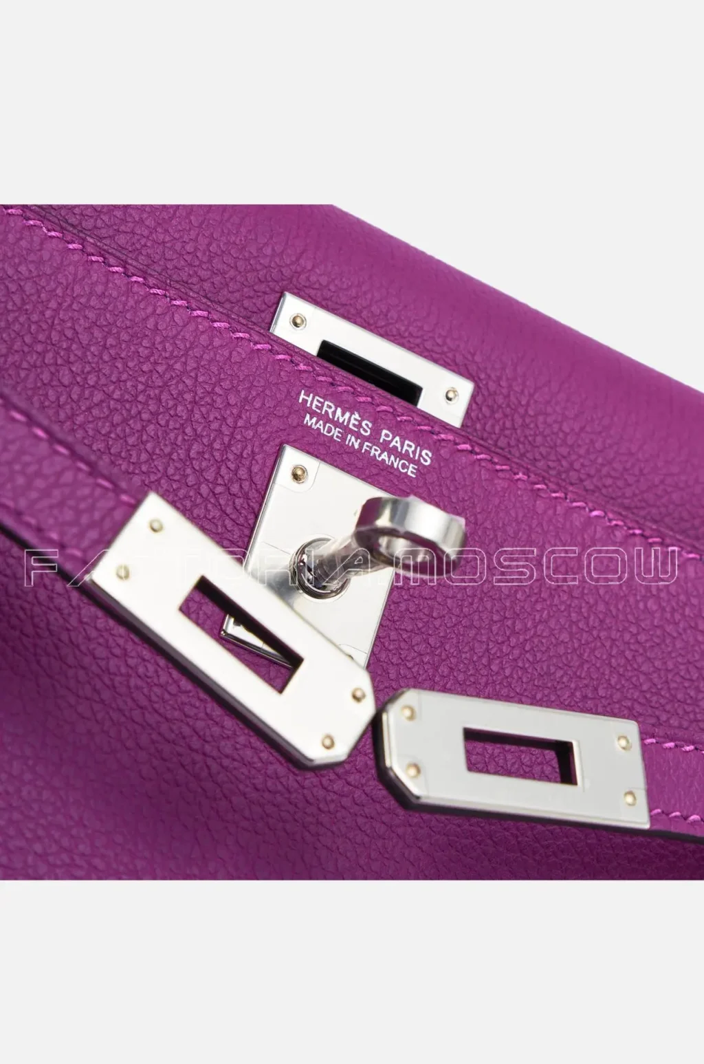 Hermes Kelly Danse II Evercolor Colour Anemone PHW