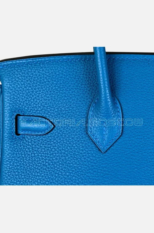 Hermes Birkin 25 Togo Blue Zanzibar PHW