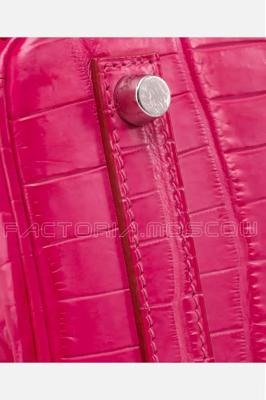 Hermes Birkin 25 Crocodile Niloticus Matte Colour Rose Shocking PHW