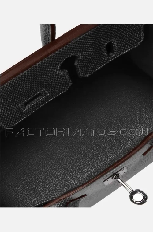 Hermes Birkin 25 Lizard Colour Gris Etain PHW