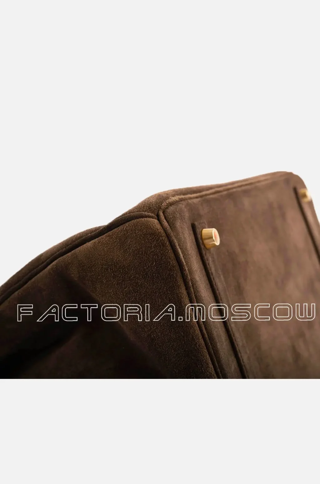 Hermes Birkin 35 Doblis Suede Colour Chocolate GHW