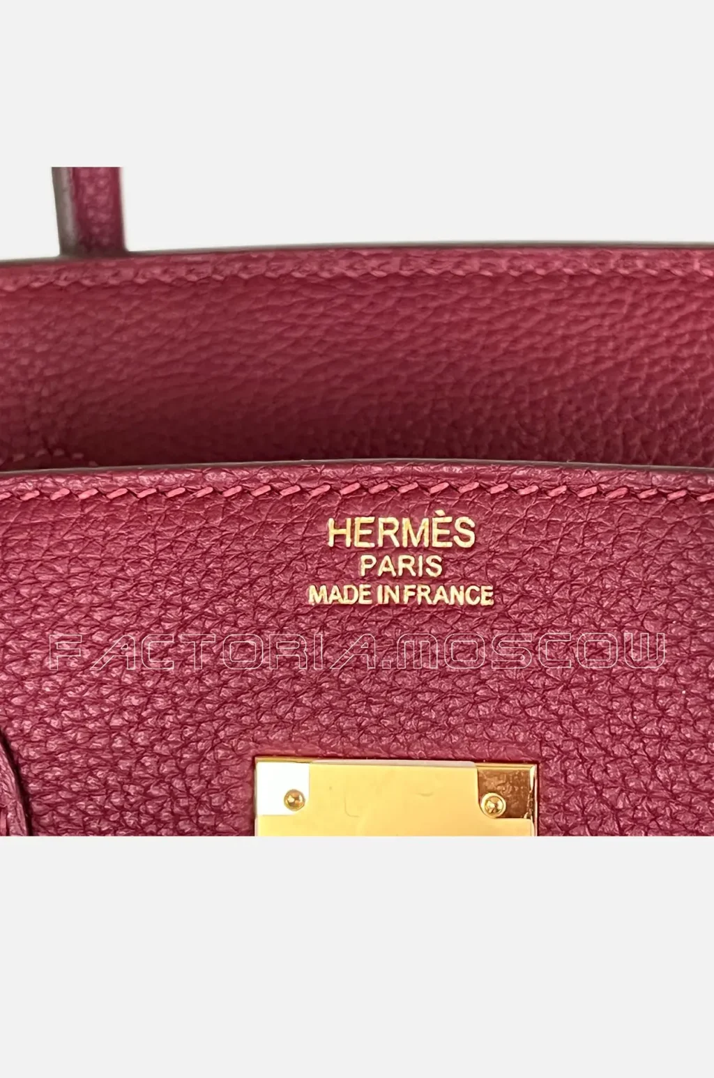 Hermes Birkin 30 Togo Colour Bordeaux GHW